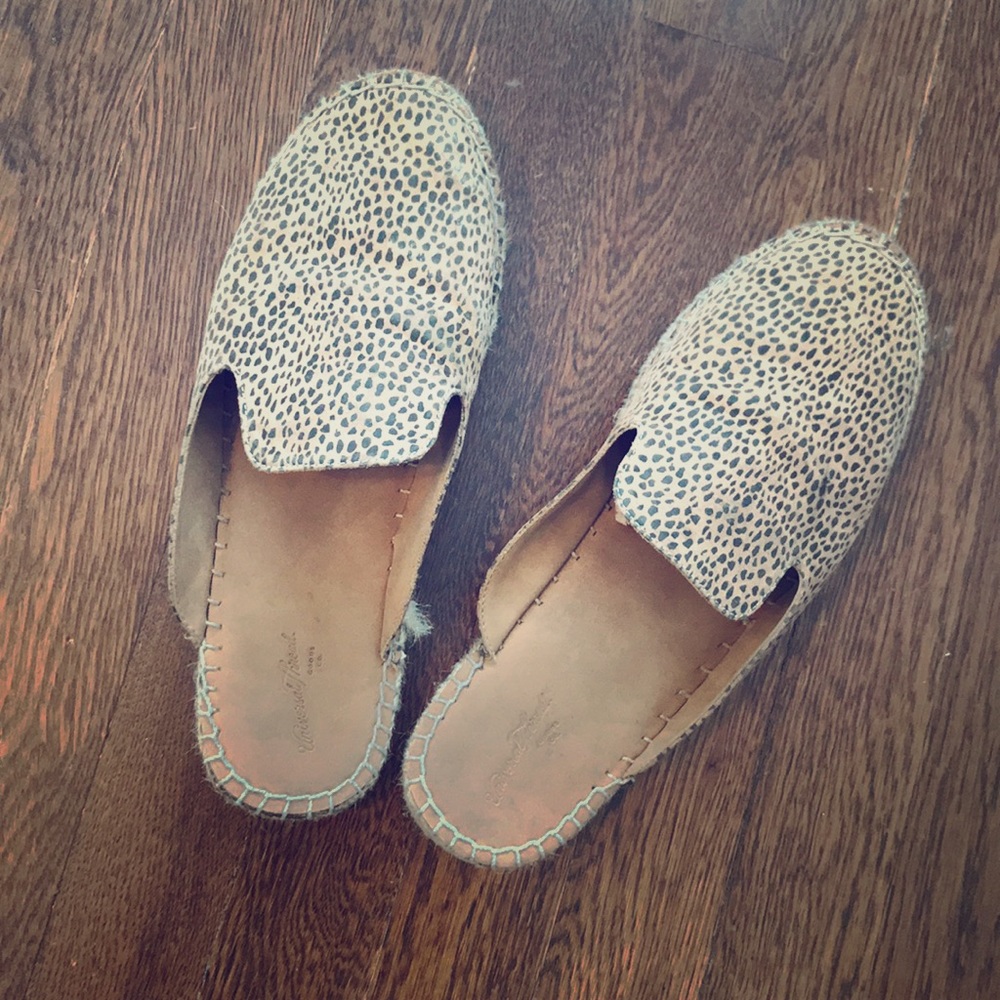 Target leopard slide on shoes
